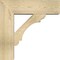 Ekena Millwork Olympic Block Rough Sawn Bracket w/ Offset Brace, Douglas Fir, 8"W x 26"D x 26"H BKT0806X26X26OLY05RDF - alternate 4